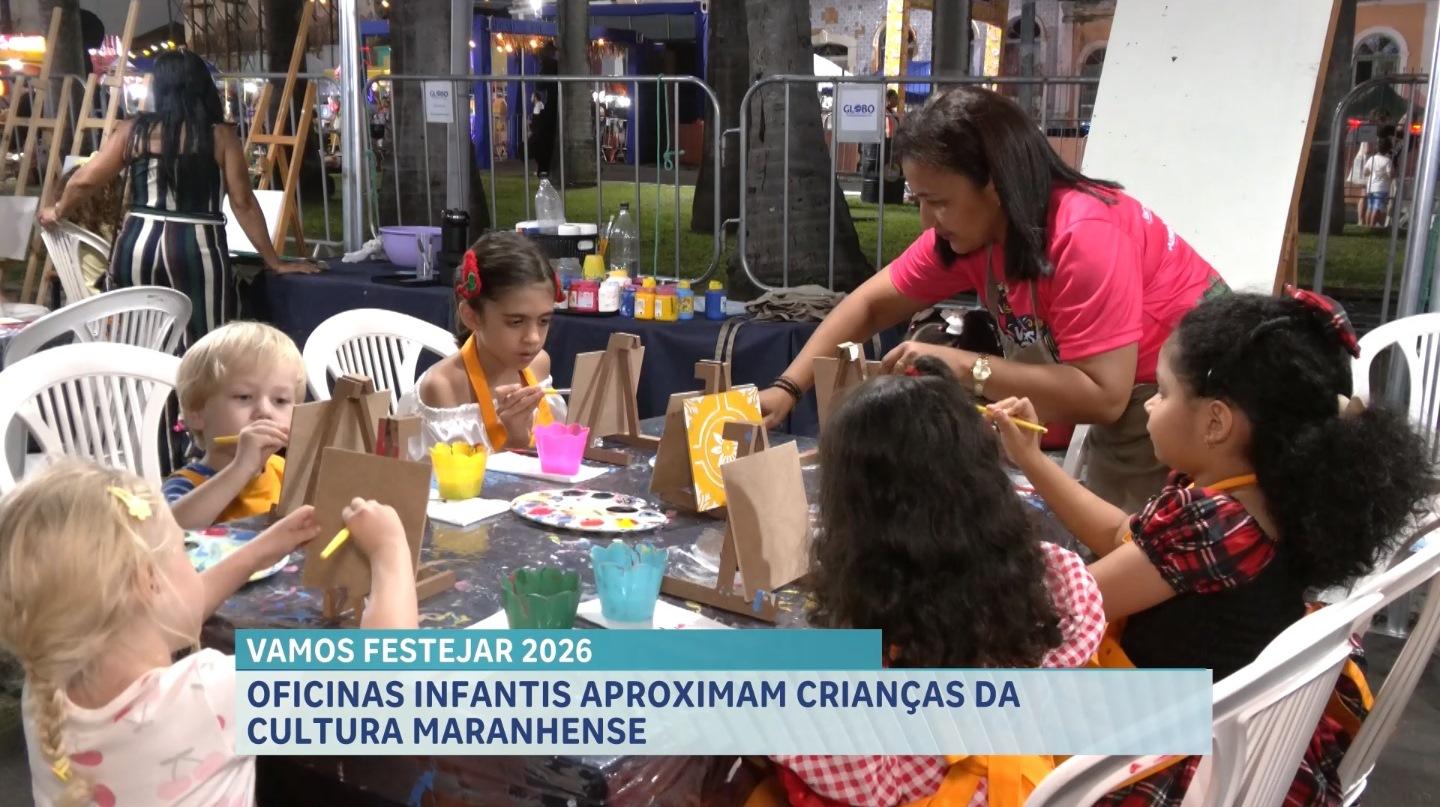 Convento das Mercês sedia oficinas culturais e recreativas para o público infantil em São Luís