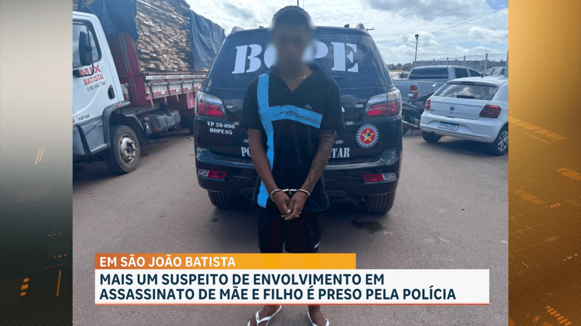 Suspeito de duplo homicídio em São João Batista é preso em Viana