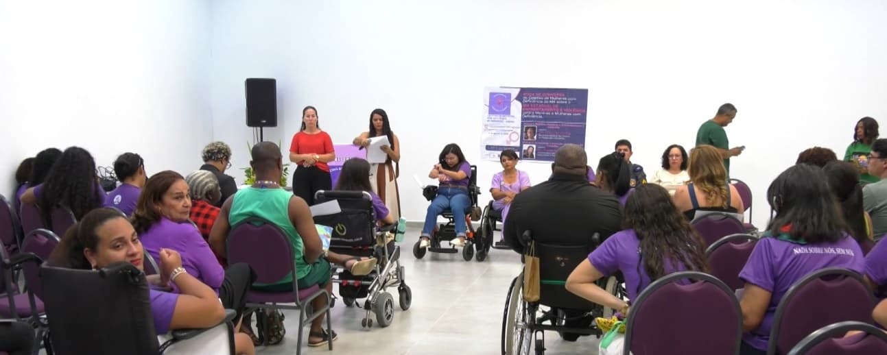 Coletivo de mulheres com deficiência promove diálogo sobre proteção e inclusão