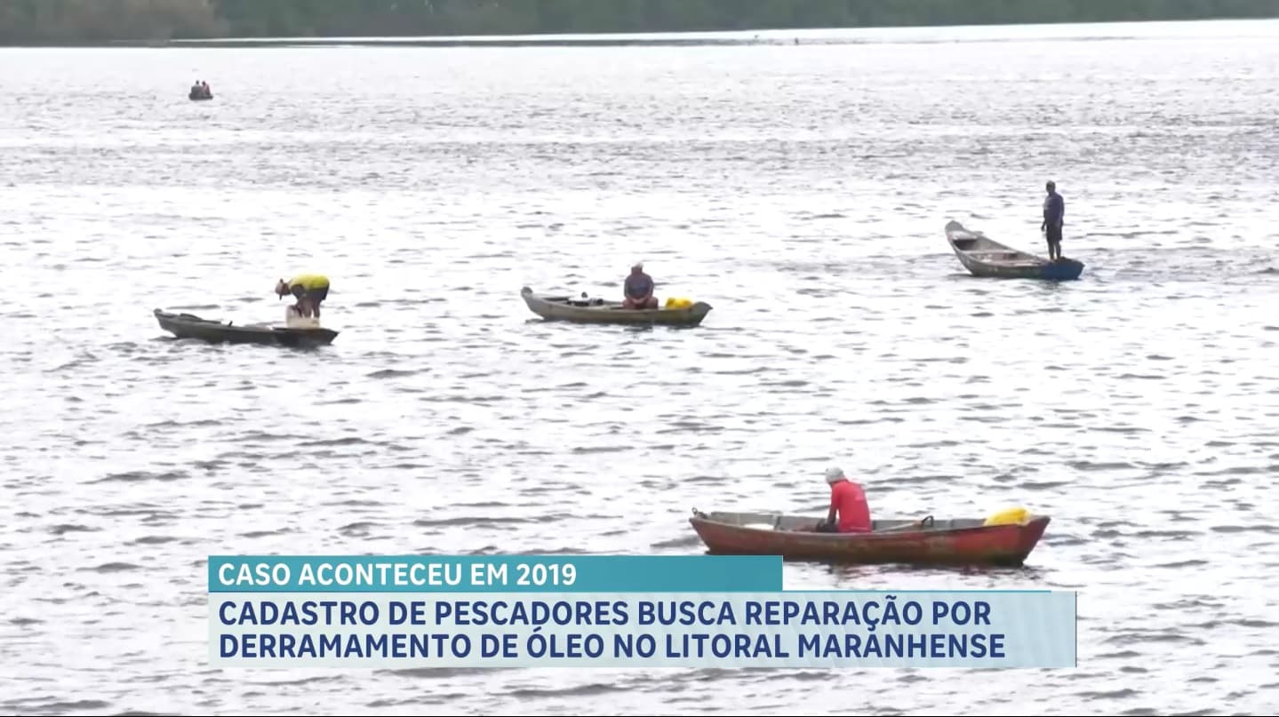 Pescadores maranhenses buscam indenização pelos prejuízos do derramamento de óleo de 2019