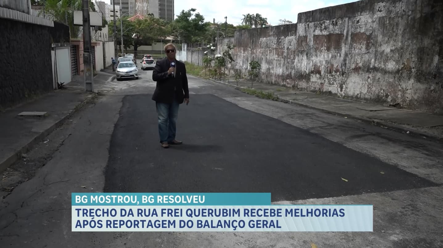 BG Resolveu: Rua Frei Querubim recebe pavimentação após denúncia no Balanço Geral