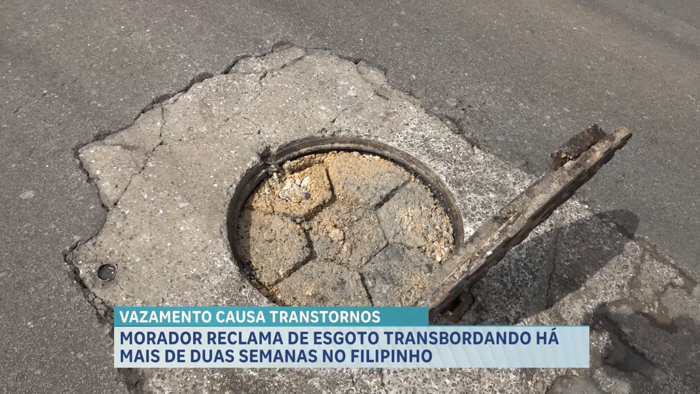 Esgoto transbordando causa transtornos a moradores do bairro Filipinho; CAEMA informa ter resolvido