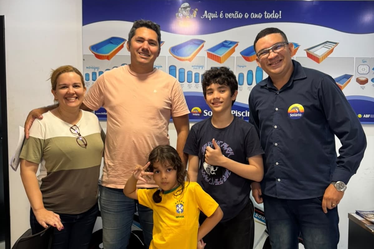 Solário Piscinas registra um dos melhores meses de vendas no Maranhão e amplia parceria com a TV Cidade