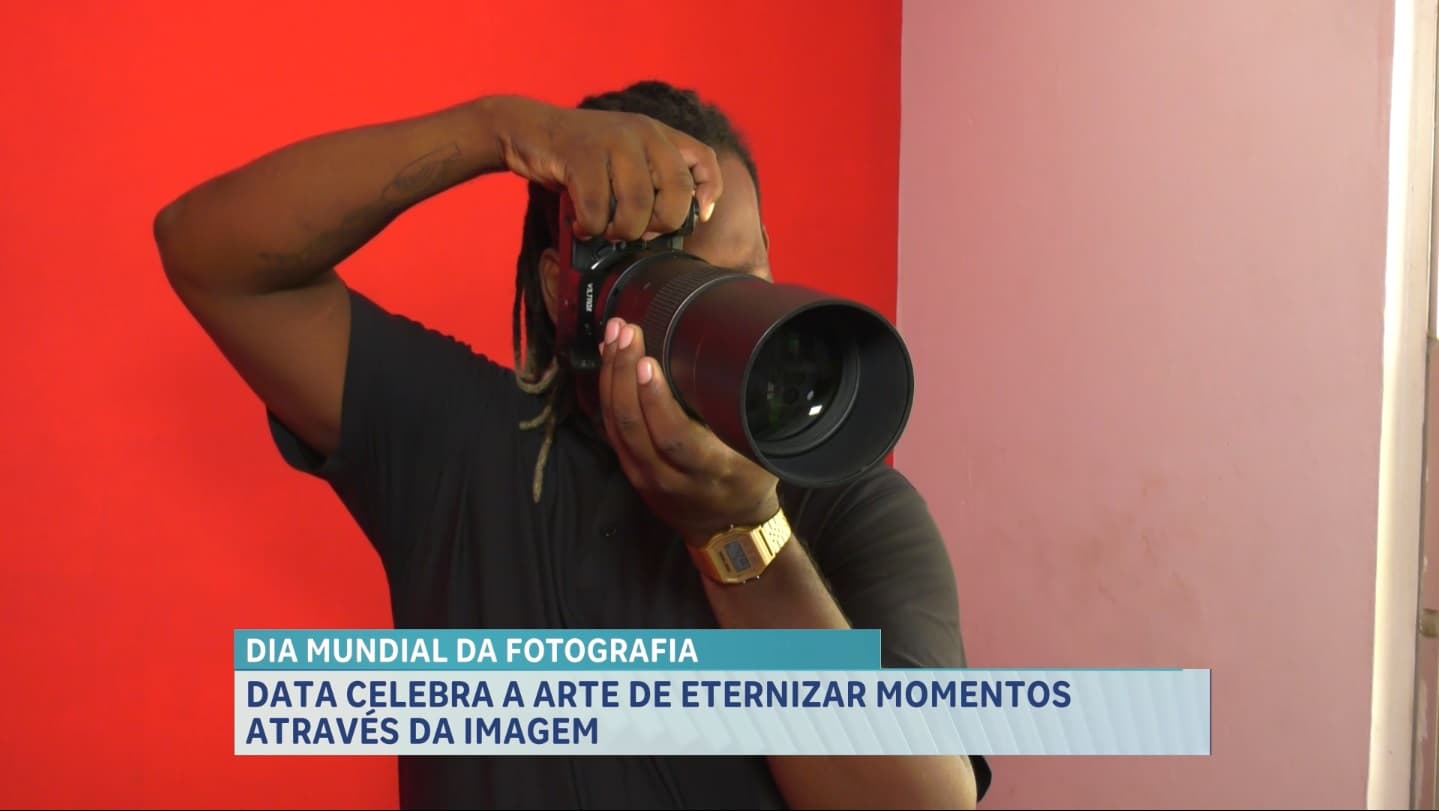 Nesta quarta-feira (19), é celebrado o Dia Mundial da Fotografia