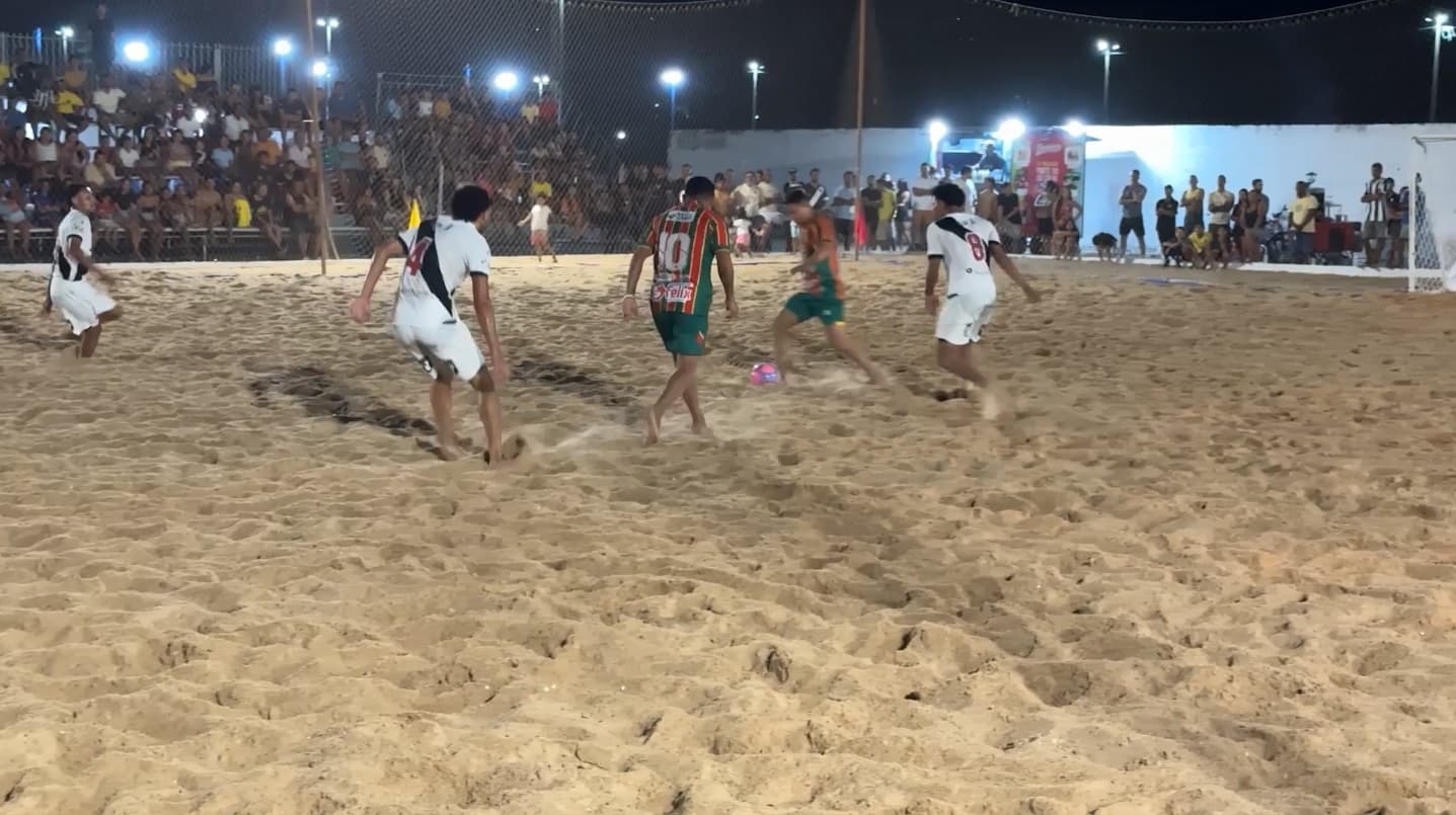 Esporte Cidade: Vasco vence Sampaio em partida amistosa de Beach Soccer em Carolina
