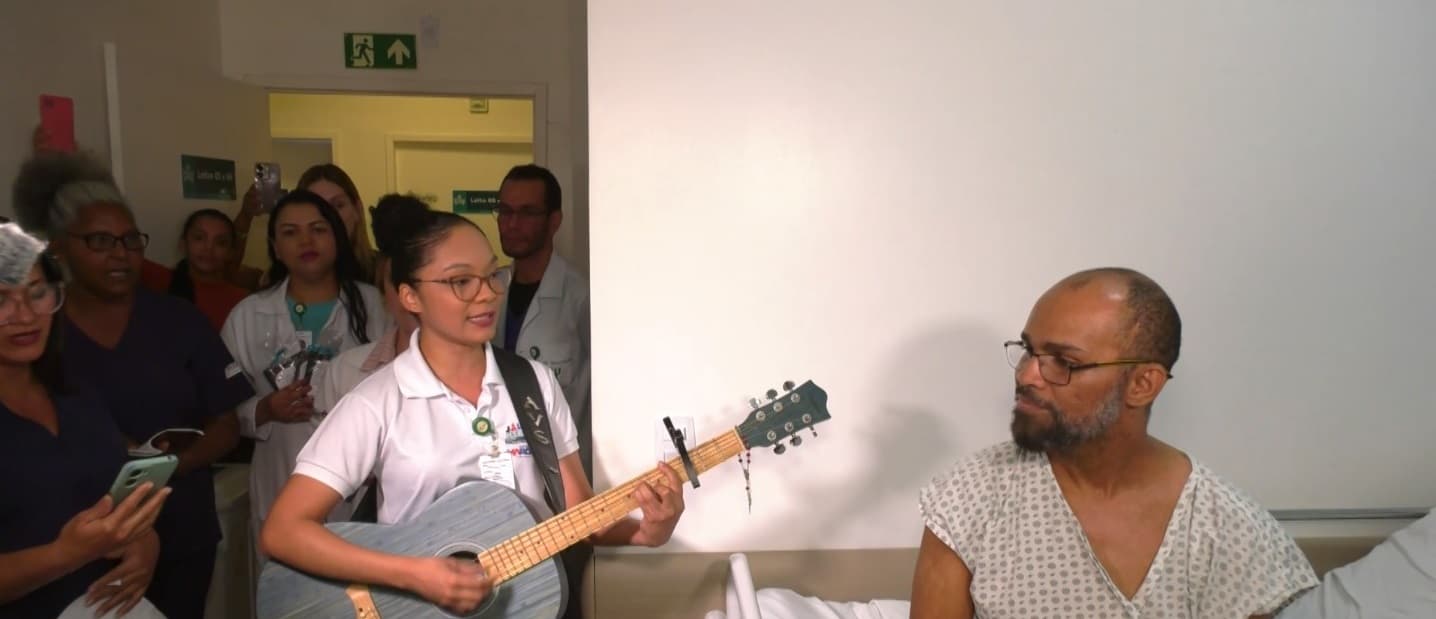 Hospital do Servidor promove ação especial para pacientes, em alusão ao Dia dos Pais