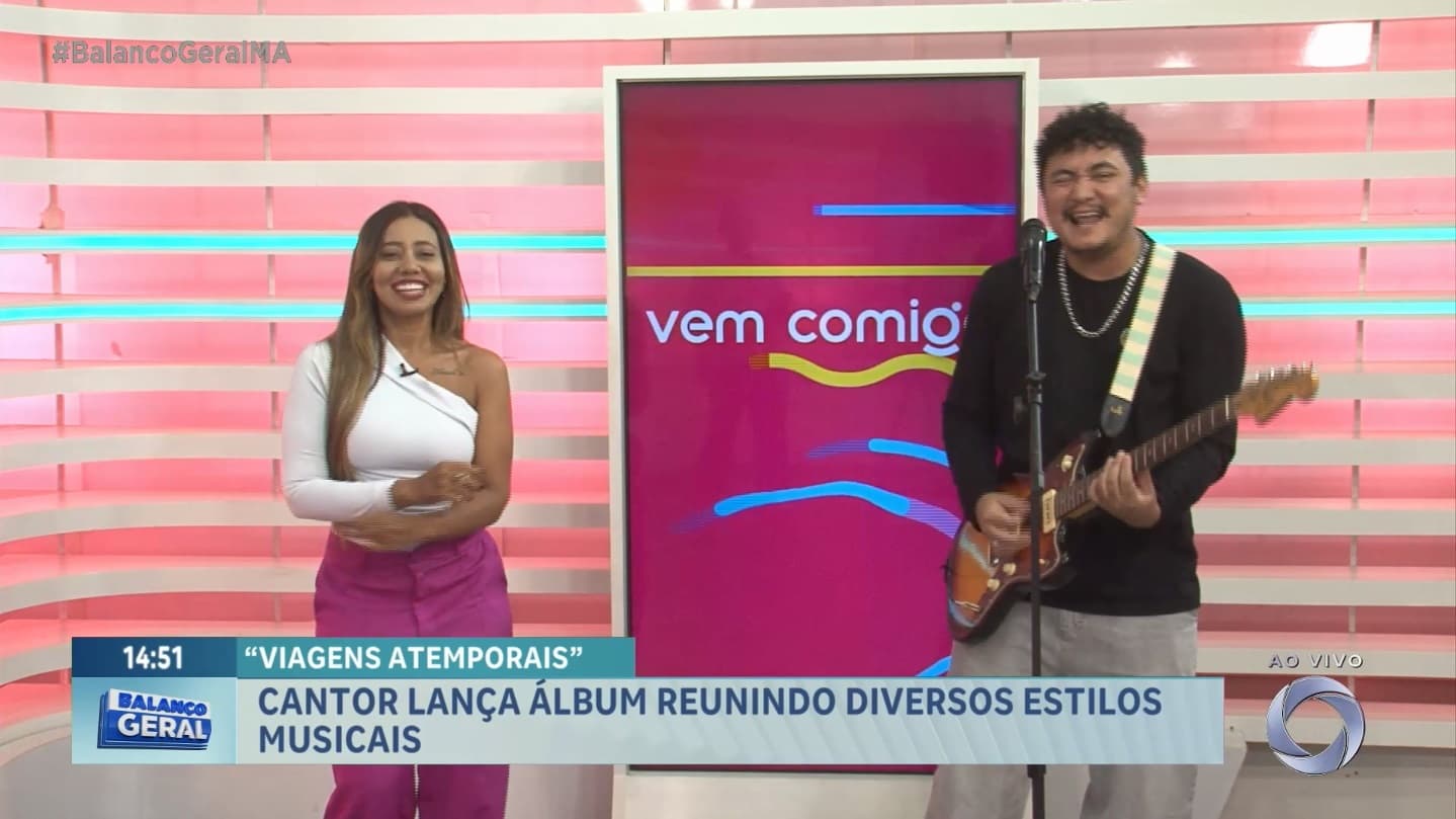 Vem Comigo: cantor Israel Costa lança seu sexto álbum Viagens Atemporais