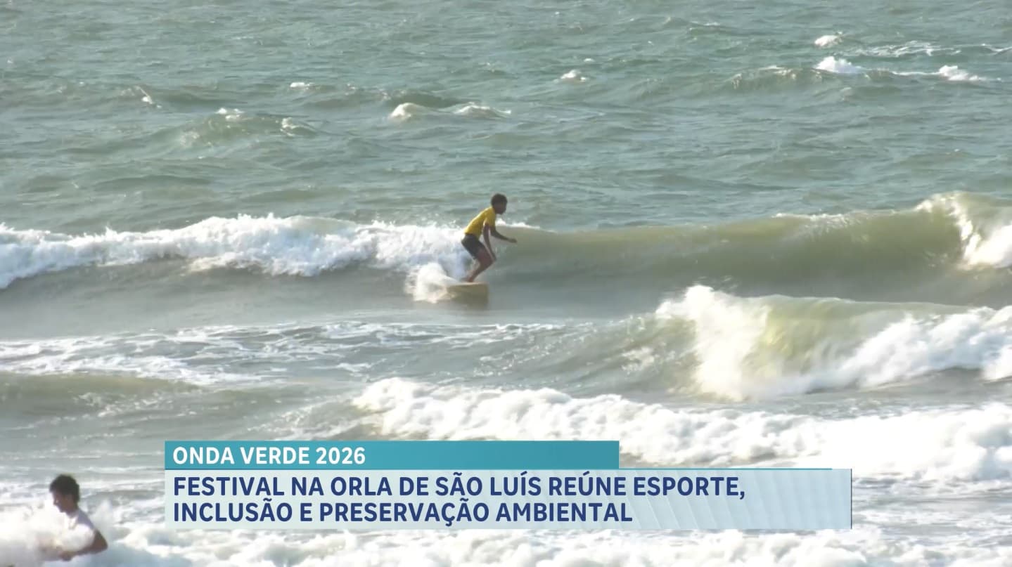 Esporte Cidade: orla de São Luís recebe o Festival Onda Verde 2026