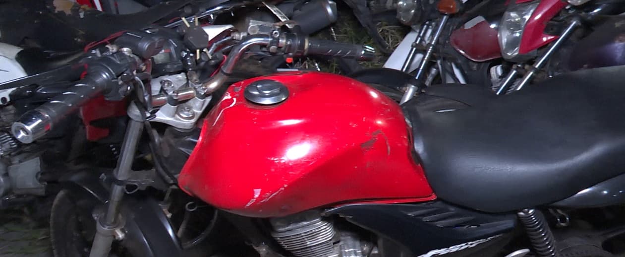 Motocicleta com motor de veículo roubado é apreendida no Parque Vitória