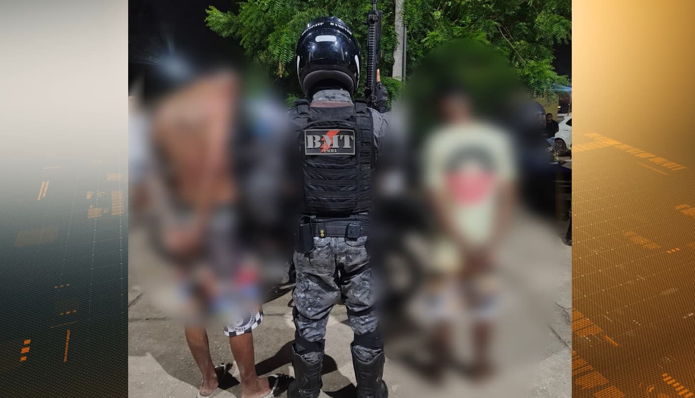 Homem e adolescente são detidos por suspeita de roubo em Timon