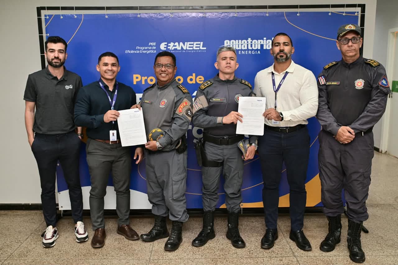 Equatorial Maranhão firma parceria para eficientização energética de Batalhões da Polícia Militar em Imperatriz