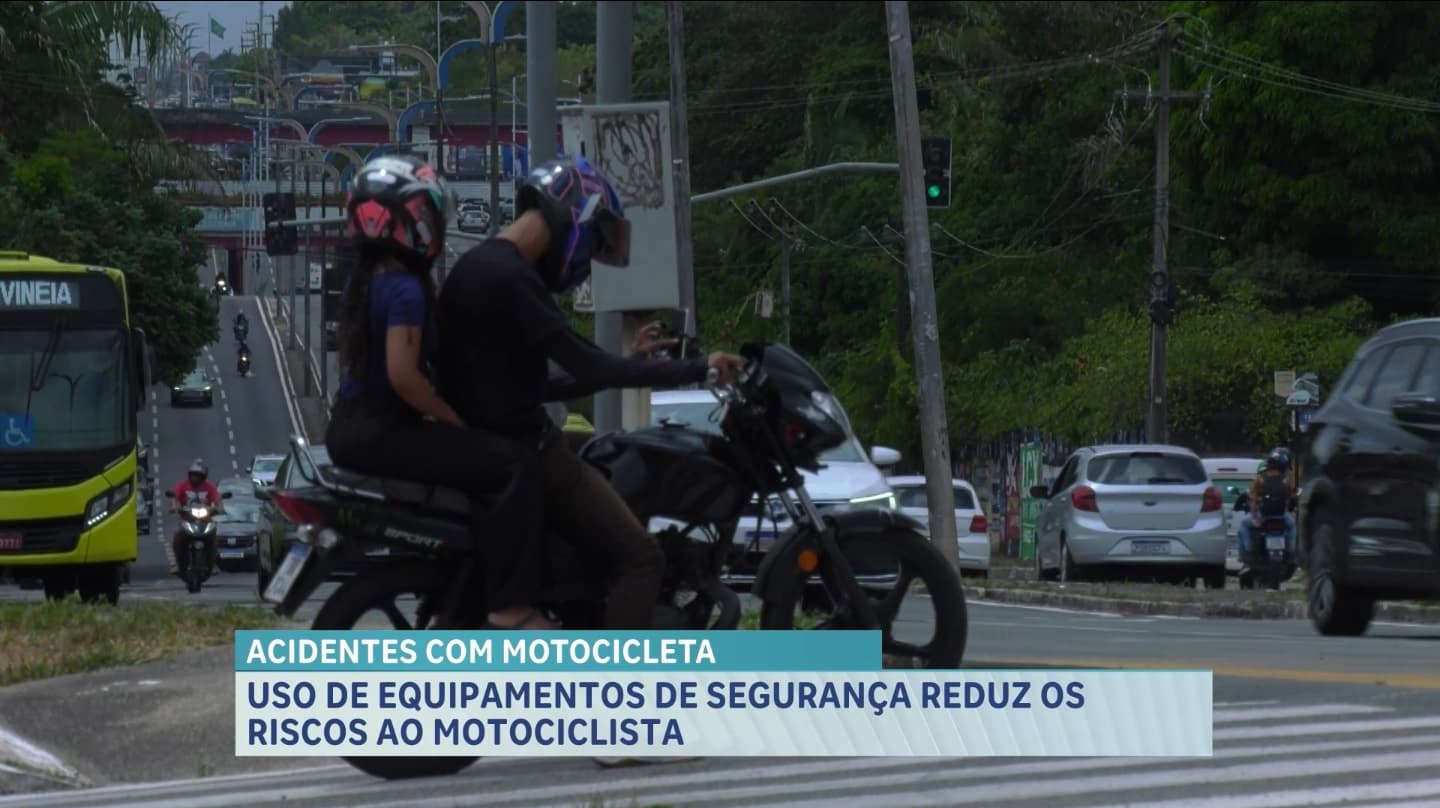 Uso de equipamentos de segurança reduz riscos para motociclistas