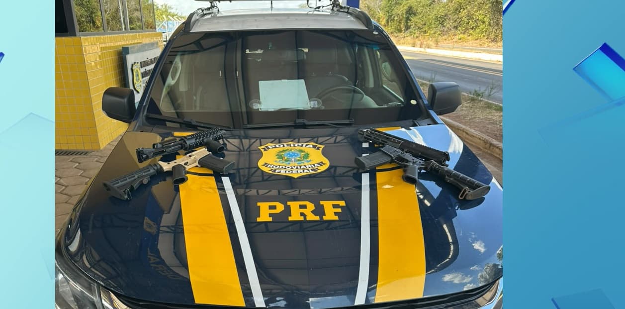 Dois fuzis são apreendidos na BR-226 em Barra do Corda