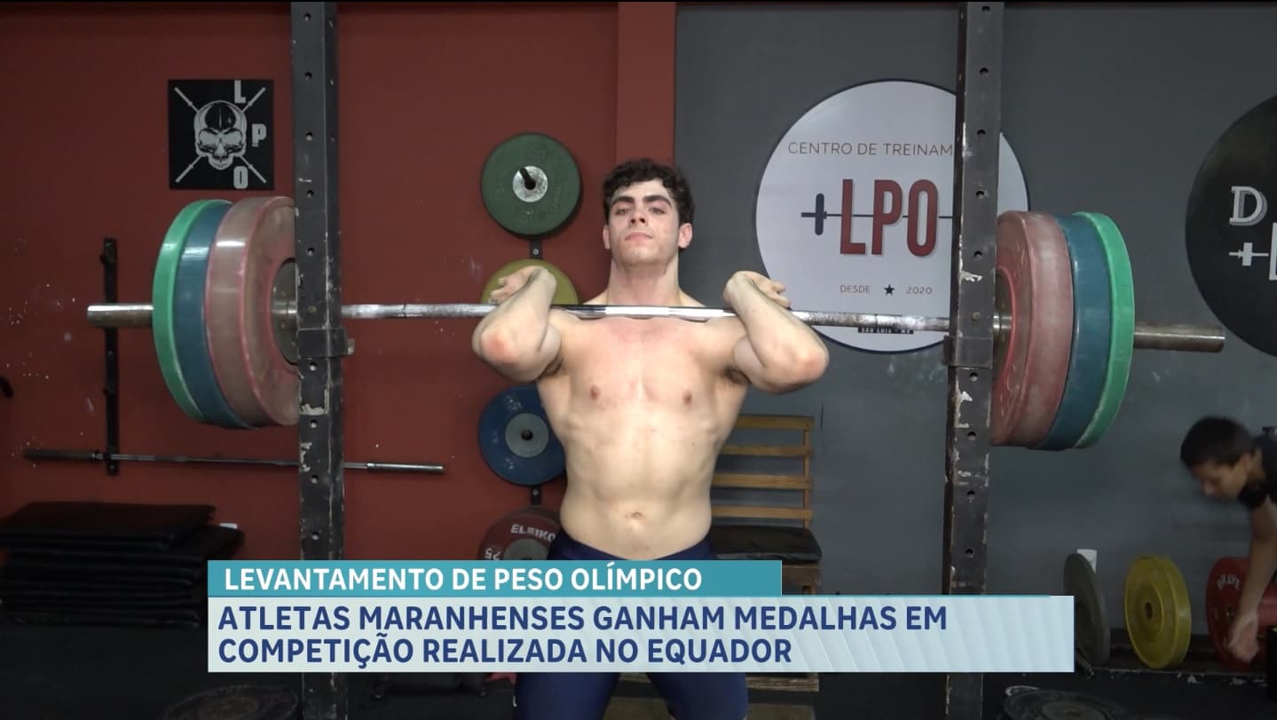Esporte Cidade: maranhenses ganham medalhas pela Seleção Brasileira de Levantamento de Peso Olímpico