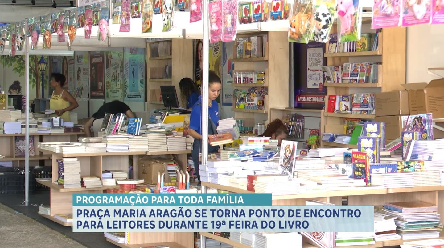 19ª Feira do Livro de São Luís reúne escritores e leitores de todas as idades