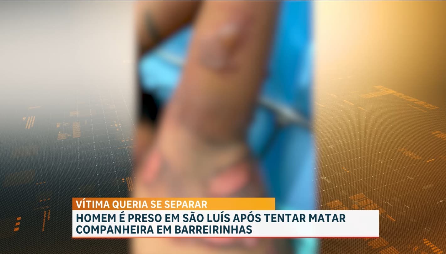Homem é preso em São Luís após tentativa de feminicídio em Barreirinhas