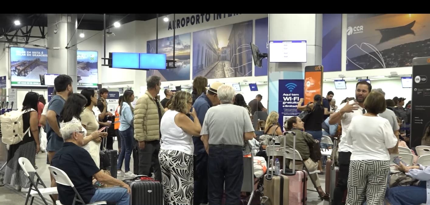 Fim do feriado provoca filas e atrasos no Aeroporto de São Luís