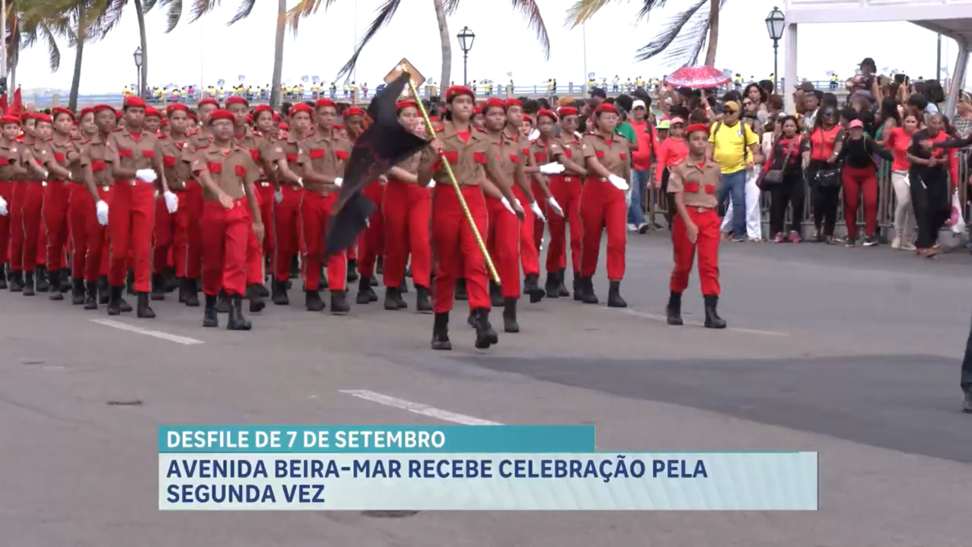 São Luís celebra 204 anos da Independência do Brasil com desfile na Beira-Mar