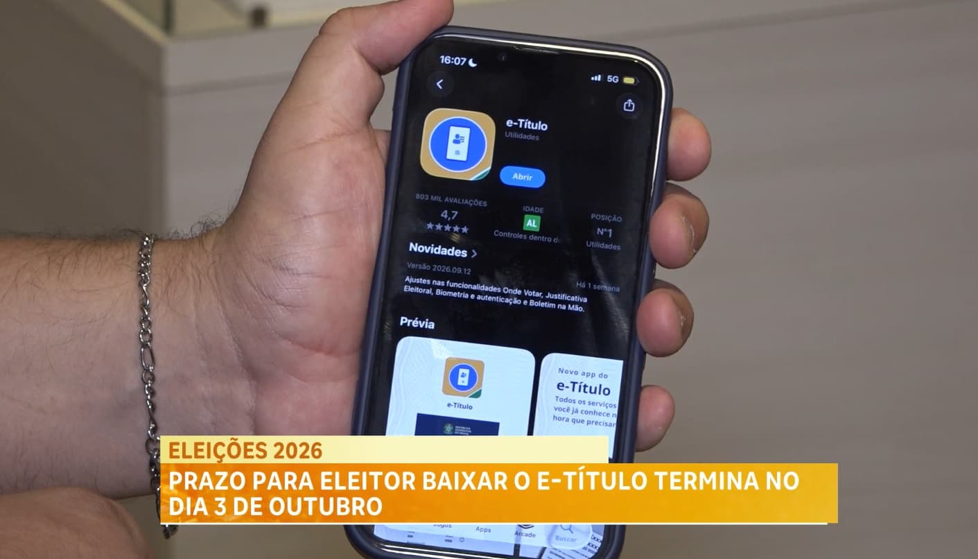 Eleitor deve ficar atento ao uso do e-Título antes das eleições