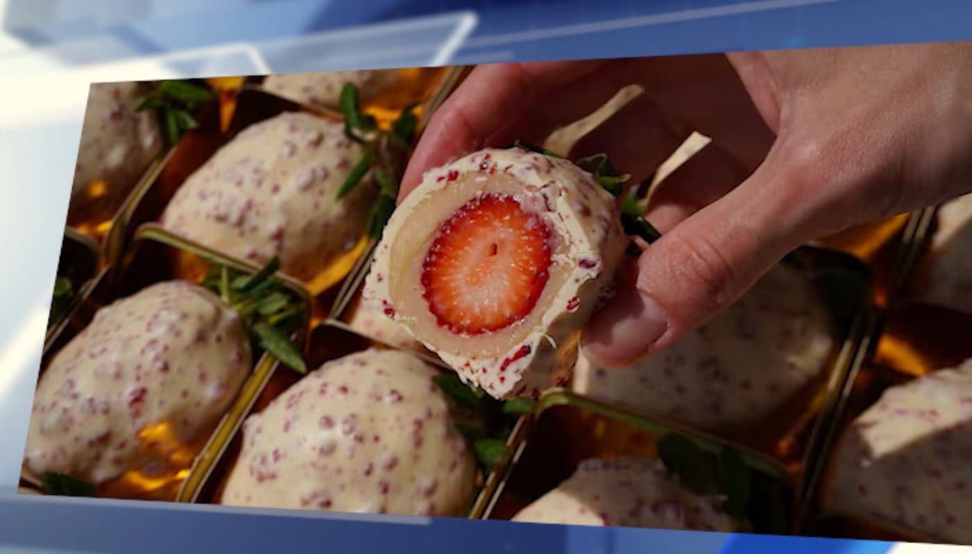 Morango cravejado impulsiona venda da fruta em São Luís