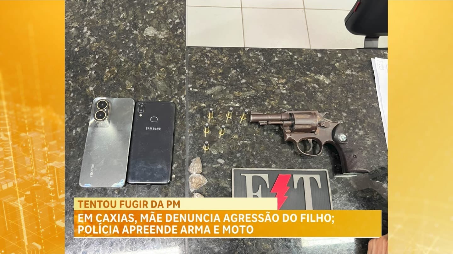 Homem é preso suspeito de agredir a própria mãe em Caxias