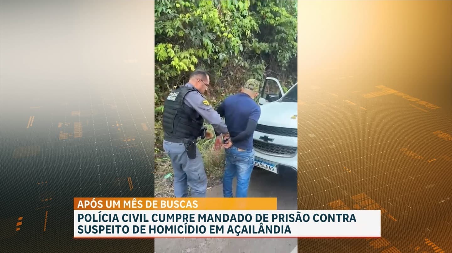 Suspeito de homicídio e líder de facção é preso no Maranhão