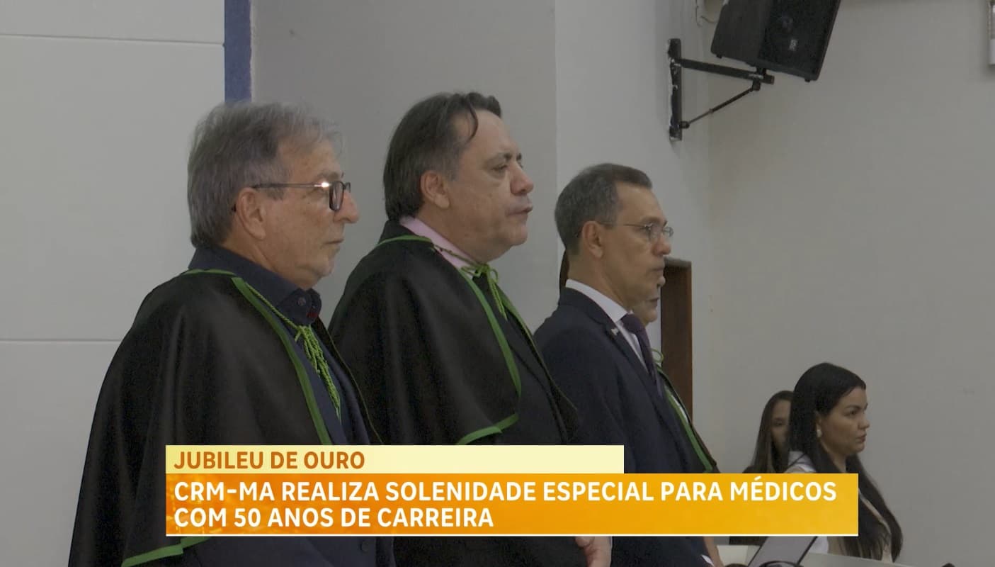 Médicos são homenageados pelos 50 anos de carreira no Maranhão