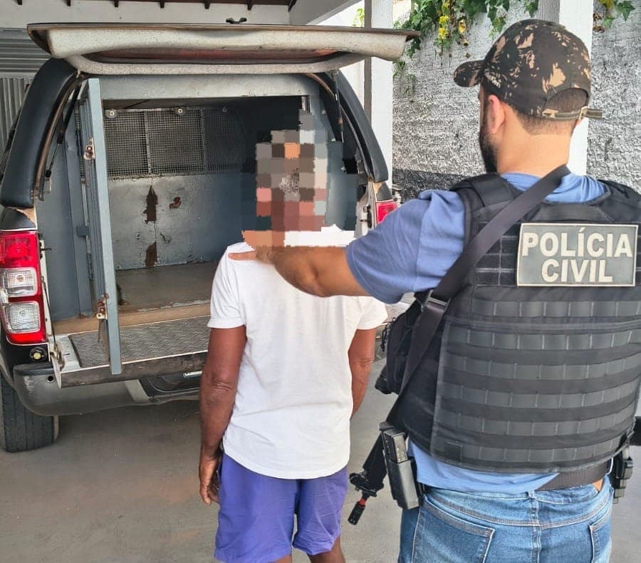 Acusado por estupro de vulnerável é preso pela Polícia Civil em Apicum-Açu