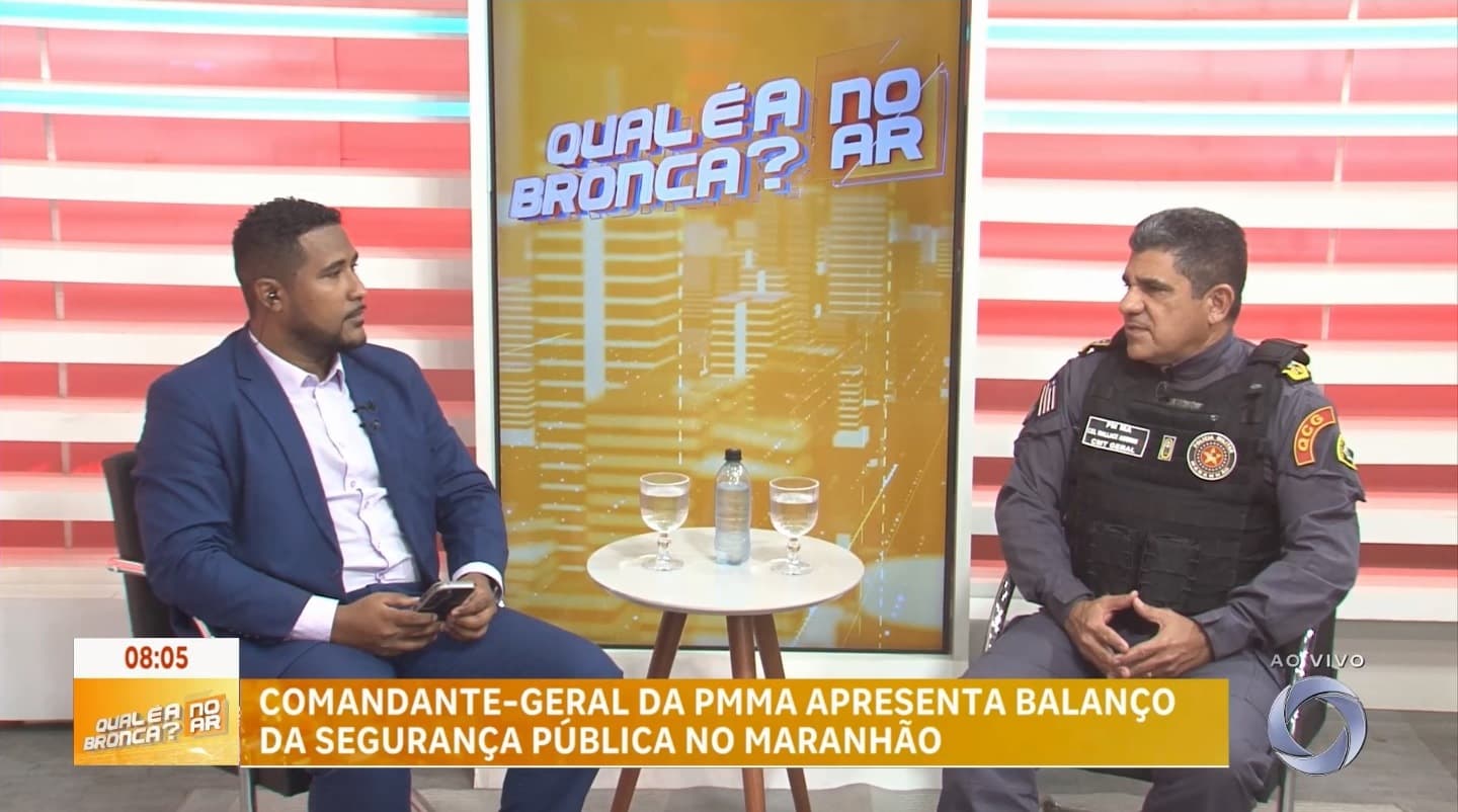 Comandante da PMMA apresenta balanço das ações de segurança no Maranhão em 2026