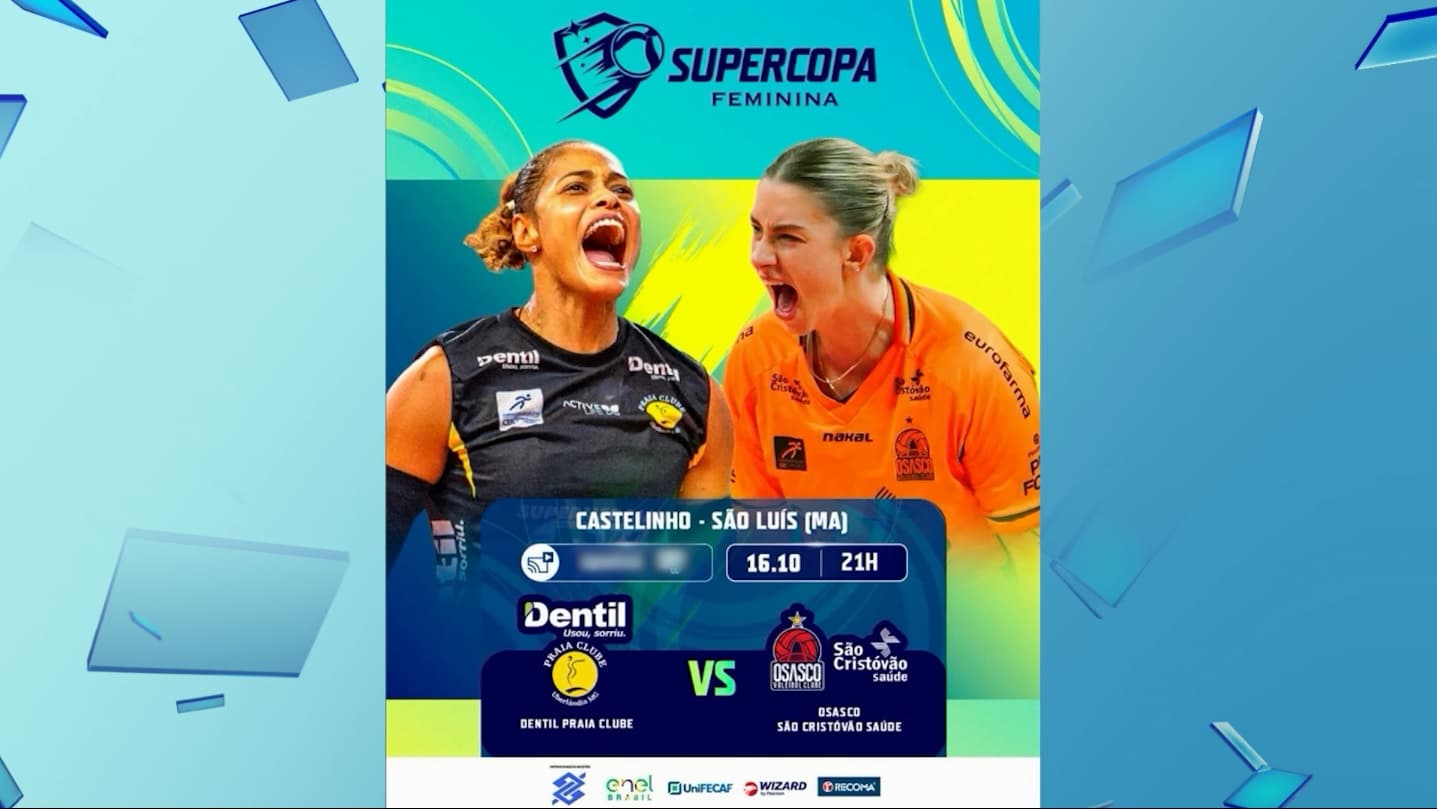 Esporte Cidade: final da Supercopa Feminina de Vôlei acontece nesta sexta-feira (16) em São Luís