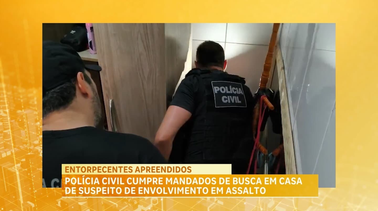 Polícia Civil apreende drogas durante operação no São Francisco