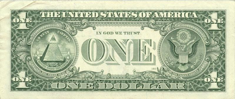 Veja os significados dos símbolos na nota de 1 dólar Veja os significados dos símbolos na nota de 1 dólar