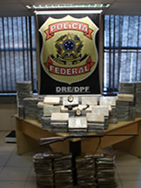 PF deflagra operação em combate ao tráfico internacional de drogas