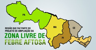 Aged e Sagrima divulgam nova data de vacinação contra febre aftosa no Maranhão
