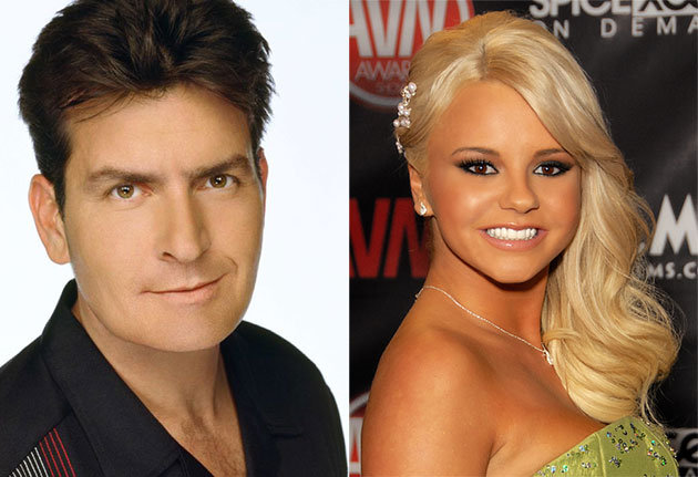 Charlie Sheen usava o Twitter durante o sexo, diz ex-namorada Charlie Sheen usava o Twitter durante o sexo, diz ex-namorada