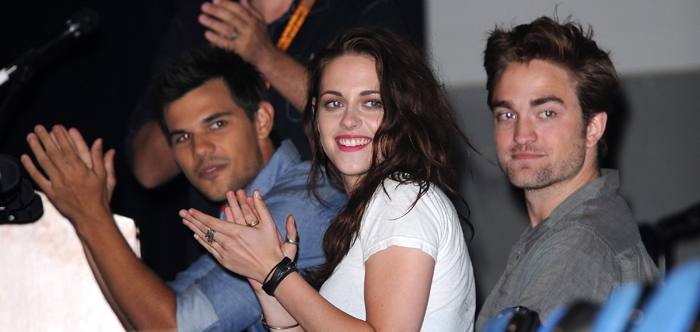 Comi Con: Kristen, Pattinson e Lautner promovem Amanhecer - Parte 2