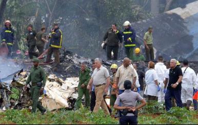 AviÃ£o cai em Cuba e mata 110 pessoas
