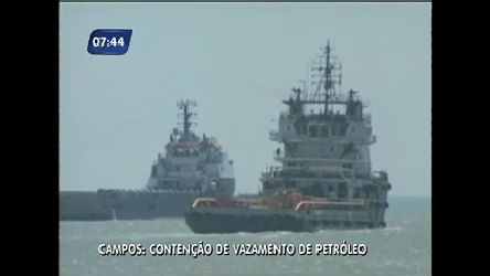 Chevron calcula que cerca de 382 mil litros de óleo vazaram na Bacia de Campos