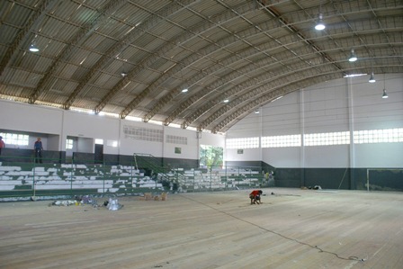 Após três anos, Ginásio Guioberto Alves passa por reformas estruturais