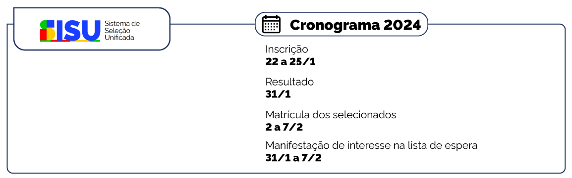 Iniciado período para matrícula dos selecionados no Sisu