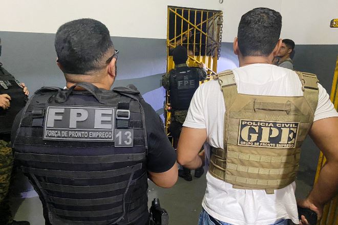 Imperatriz: presos 54 suspeitos de integrar organização criminosa