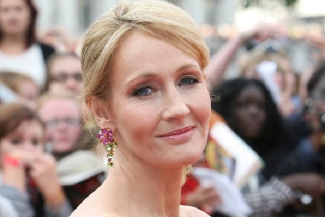 J.K. Rowling Foto.Harry Potter.Facebook.