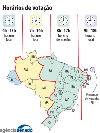 mapa eleições