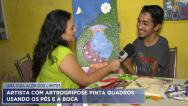 Jovem maranhense supera limitações por meio da música e da pintura