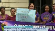 Mulheres protestam pelo afastamento do vereador Domingo Paz