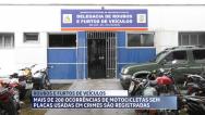 Mais de 200 ocorrências de motos sem placas usadas em crimes foram registradas em SL