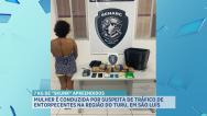 Polícia conduz mulher com cinco tabletes de maconha em São Luís
