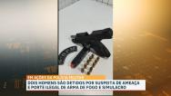 PM conduz suspeitos de porte ilegal de arma de fogo e simulacro em São Luís