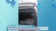 PM conduz suspeitos de tentativa de assalto no Araçagy, na Grande Ilha