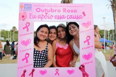 Parque do Rangedor recebe Dia D de prevenção contra o câncer de mama 